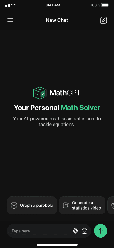 MathGPT mobile product screen 5