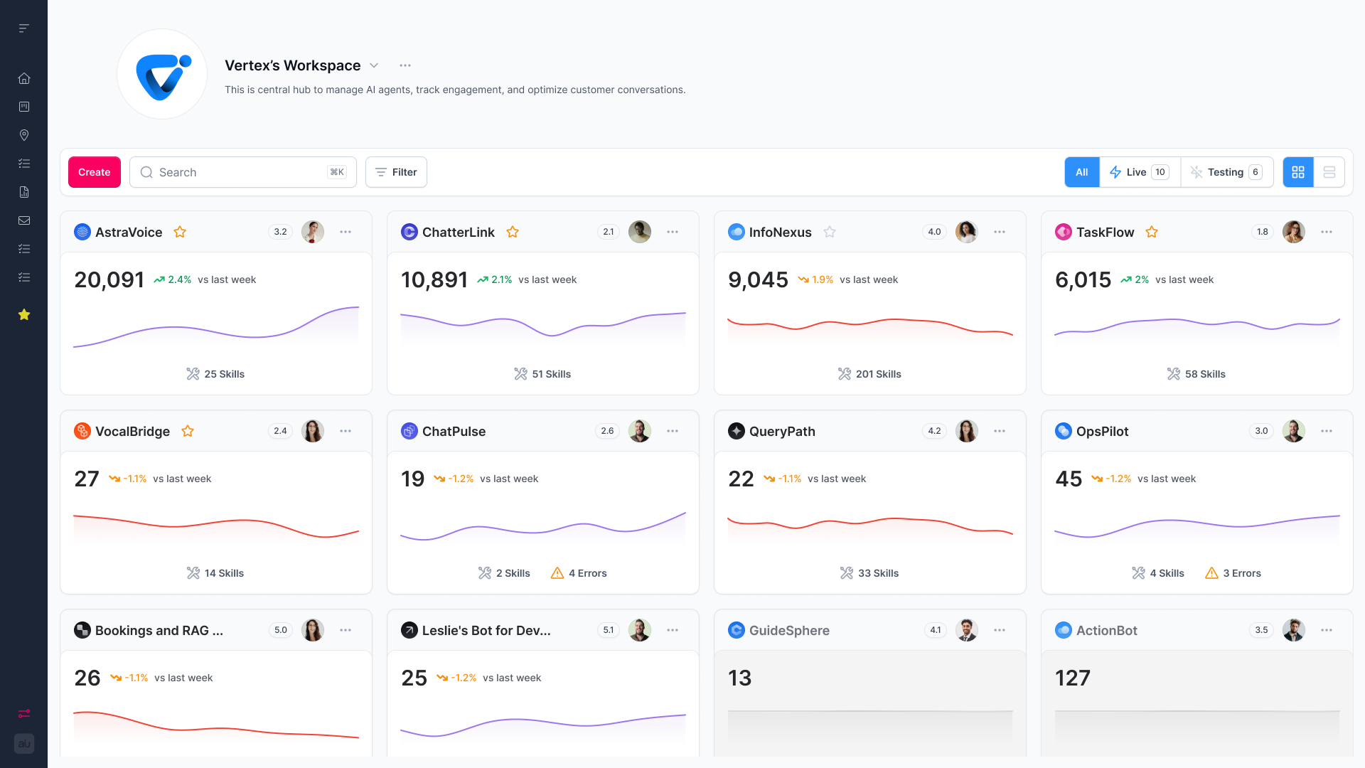 Augment Group AI operating system interface
