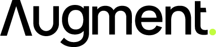 Augment black wordmark